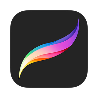 Logo for Procreate: Powerful illustration app for iPad.